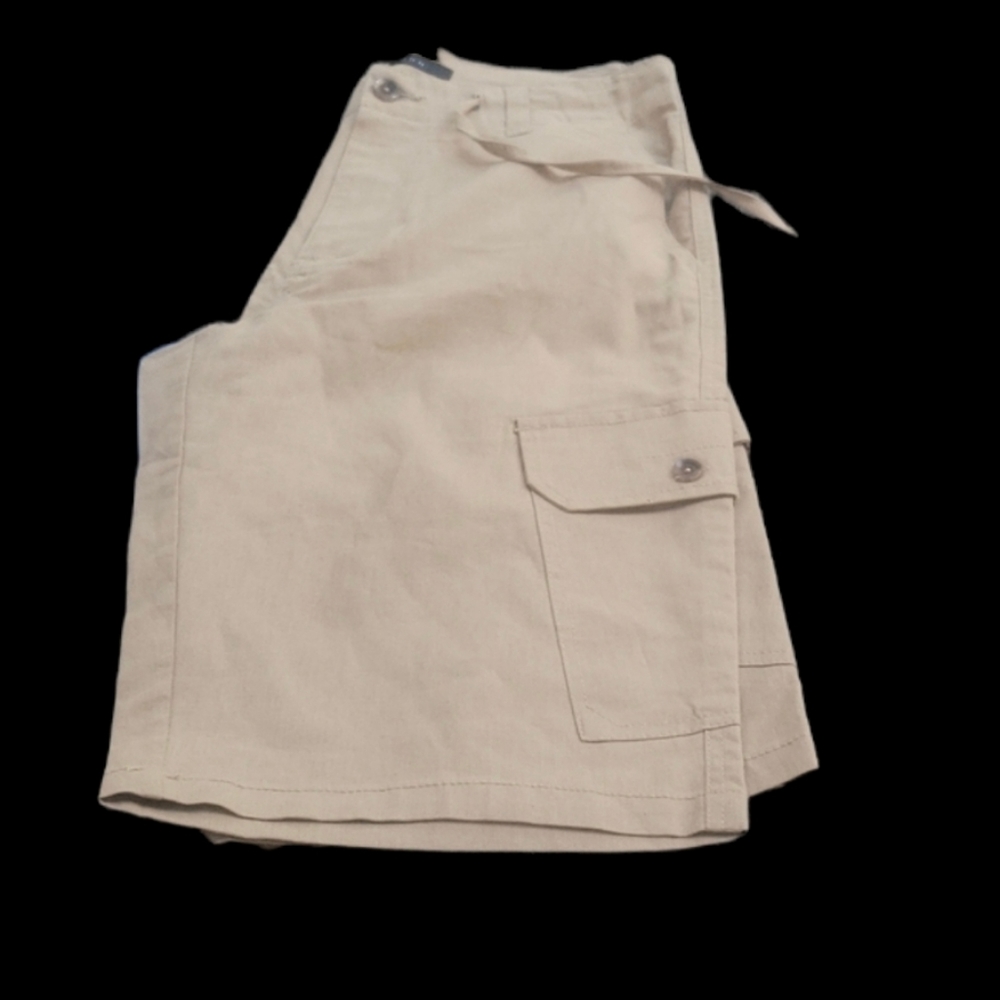 Sean John cargo khaki shorts